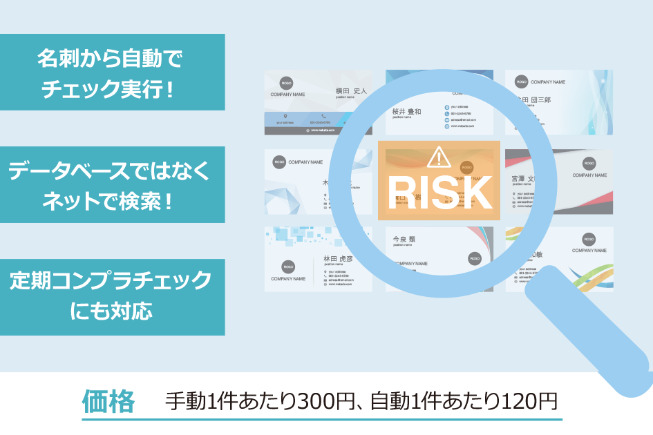 コンプライアンスチェックサービス